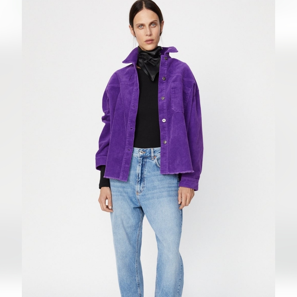 Corduroy overshirt